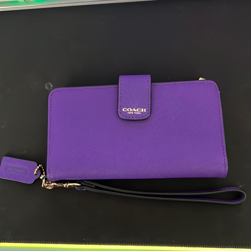 Coach wristlet